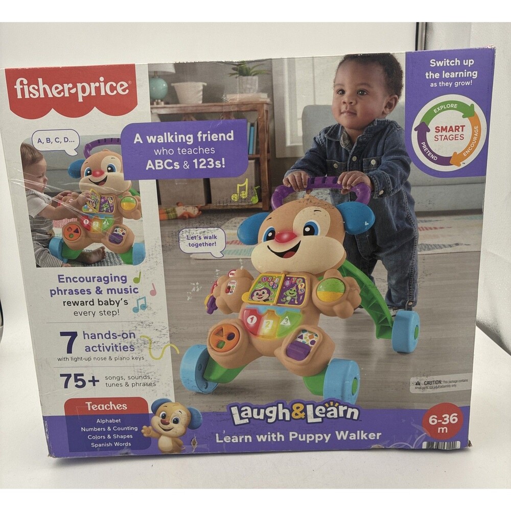 Fisher-Price Laugh and Learn Smart Stages Puppy Walker